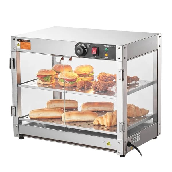 Kommersiel madvarmer, 800W opvarmning, 58L kapacitet, temperaturinterval 30℃~85℃