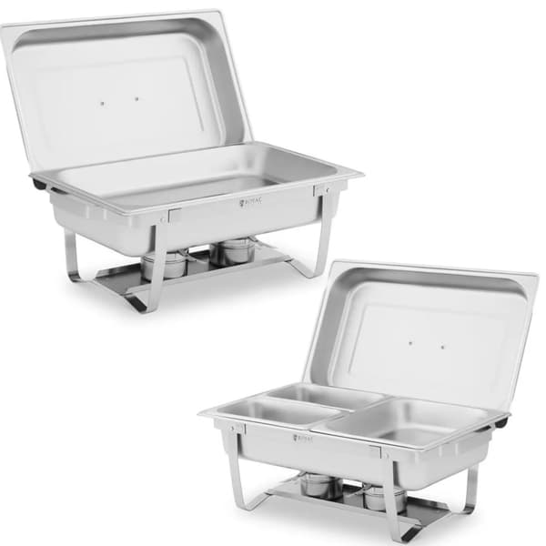 Buffé bain-marie varmare för pastabaserade rätter med GN-behållare 2 x 8l - set om 2 st.