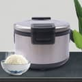 Miniatyrbillede 4 af 4: Termostatisk Risvarmer, 19L Kapacitet, Dobbelt Temperaturkontrol, Non-stick Indergryde,1