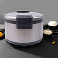 Miniatyrbillede 2 af 4: Termostatisk Risvarmer, 19L Kapacitet, Dobbelt Temperaturkontrol, Non-stick Indergryde,1