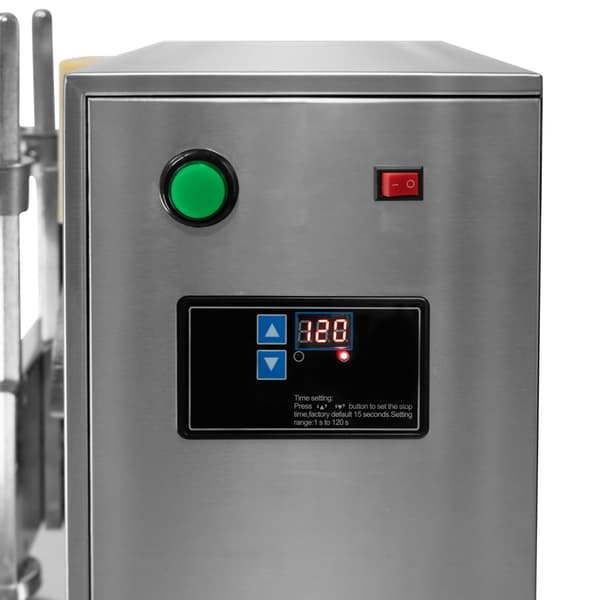Automatic Boba Cup Sealer 500W & Bubble Tea Shaker FREE Film Box 500-650 Cups per Hour Plastic Paper 90/95 mm Diameter Stainless Steel