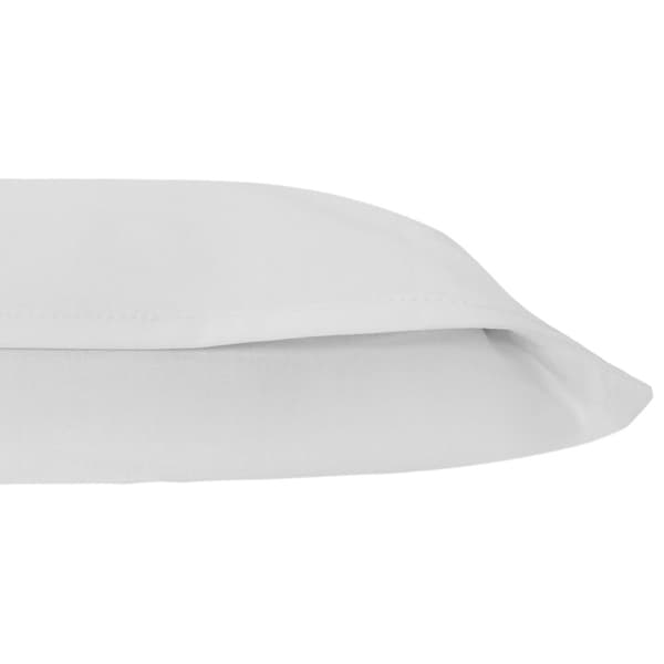 Hotell påslakan med överlapp SMOOTH vit/160x200