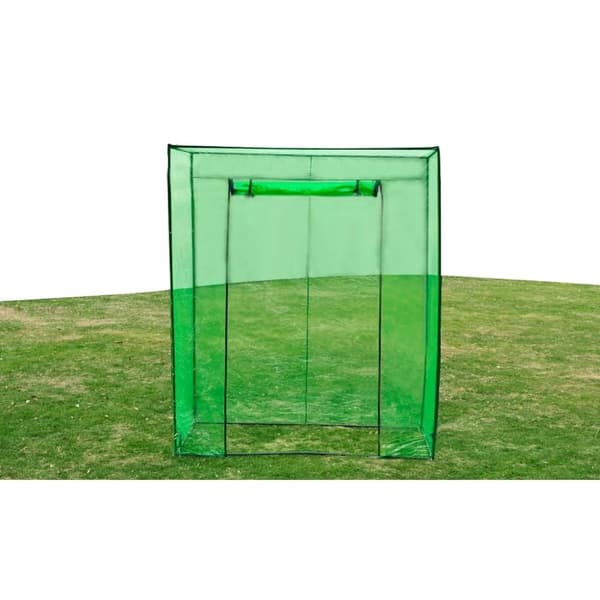 vidaXL drivhus stålramme PVC