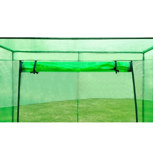 vidaXL drivhus stålramme PVC