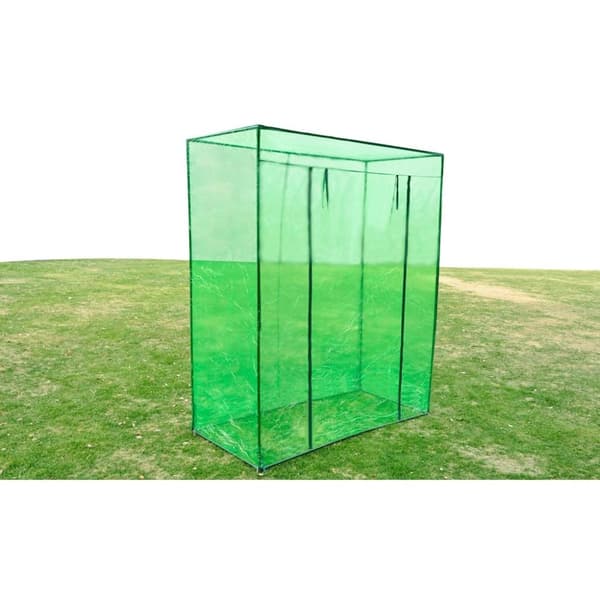 vidaXL drivhus stålramme PVC