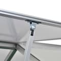 Miniatyrbillede 4 af 11: vidaXL drivhus 3,46 m² forstærket aluminium
