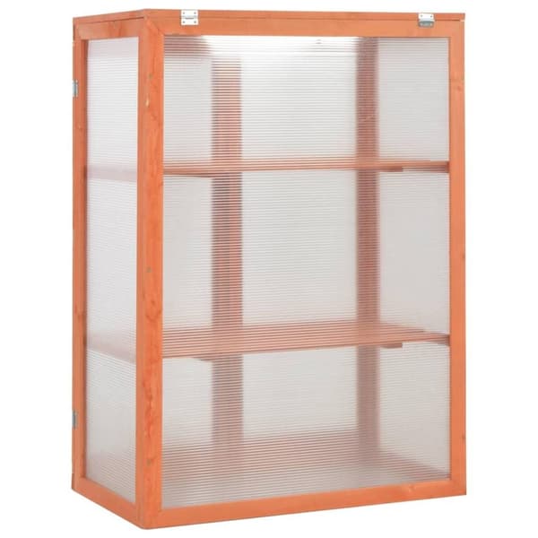 vidaXL minidrivhus 75x47x109 cm