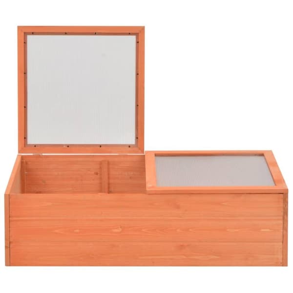 vidaXL minidrivhus 100x50x34 cm
