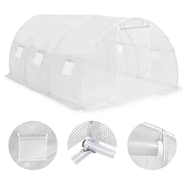 vidaXL drivhus 13,5 m² 450x300x200 cm