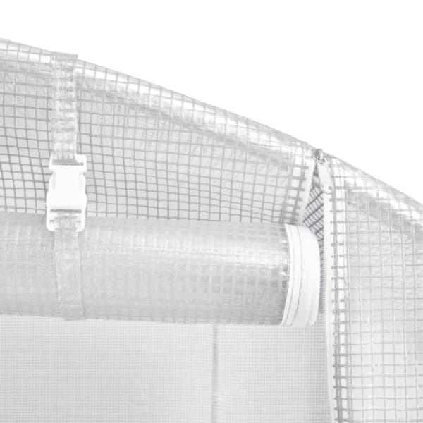 vidaXL drivhus 9 m² 300x300x200 cm