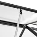 Miniatyrbillede 5 af 6: vidaXL drivhus 5,02 m³ aluminium antracitgrå