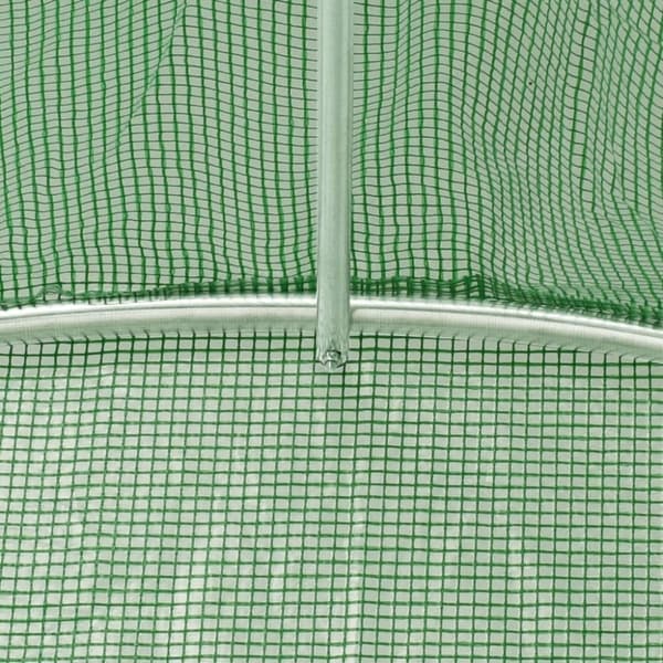 vidaXL Växthus 6 m² 3x2x2 m
