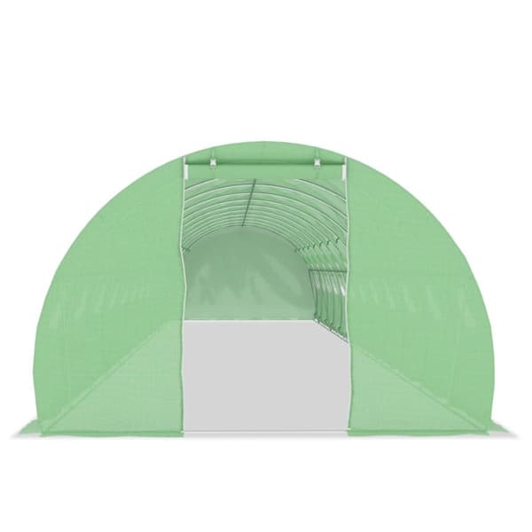 vidaXL drivhus 45 m² 18x3x2 m