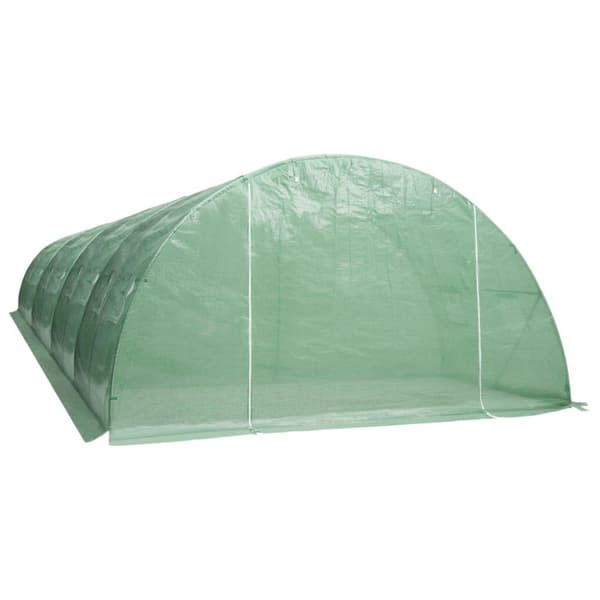 vidaXL Växthus 32 m² 8x4x2 m