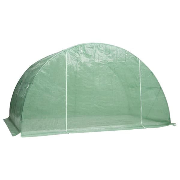 vidaXL Växthus 8 m² 2x4x2 m