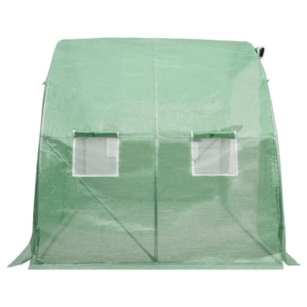 vidaXL Växthus 8 m² 2x4x2 m