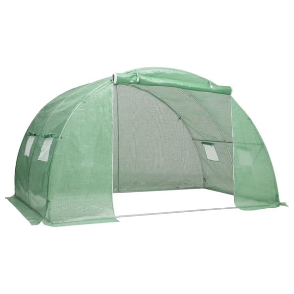 vidaXL Växthus 8 m² 2x4x2 m