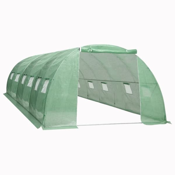 vidaXL drivhus 24 m² 6x4x2 m