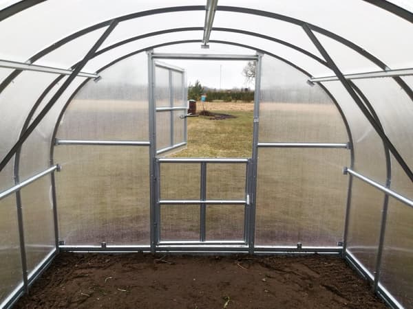 Växthus Baumera Klasika 3x8m med 4 mm polykarbonatbeläggning