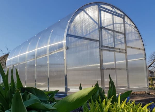 Växthus Baumera Klasika 3x8m med 4 mm polykarbonatbeläggning