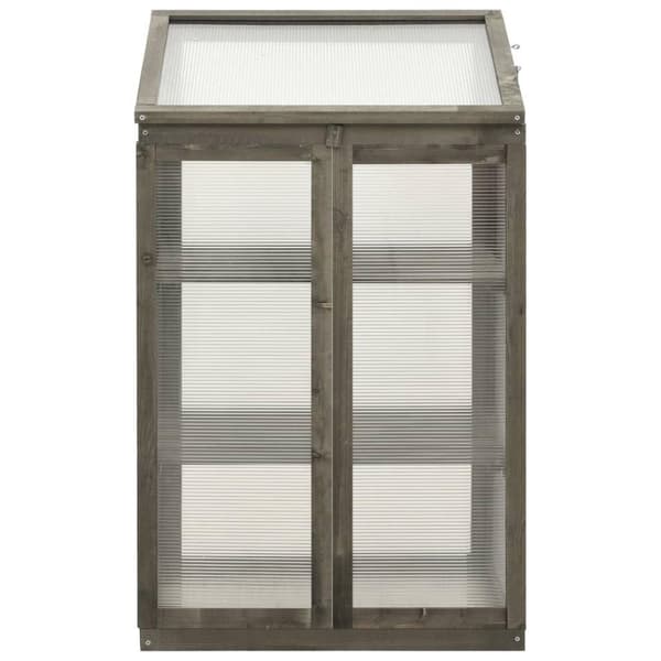 vidaXL drivhus 60x45x100 cm fyrretræ