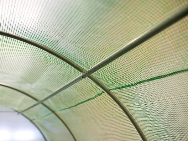 Trädgårdsväxthus grön av PE-folie och metall 200x300 cm hobbyväxthus 6m2 yta