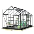 Miniatyrbillede 1 af 6: Lykke Drivhus Glas 6,2m2, sort