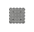 Miniatyrbillede 2 af 5: Plastudlægger MULTI GRID sort, højde 40mm / 600x600mm