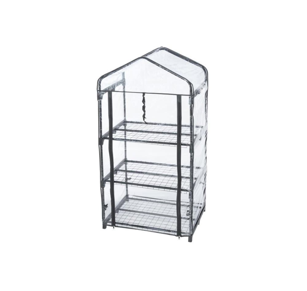Greenhouse 3 hyllor svart