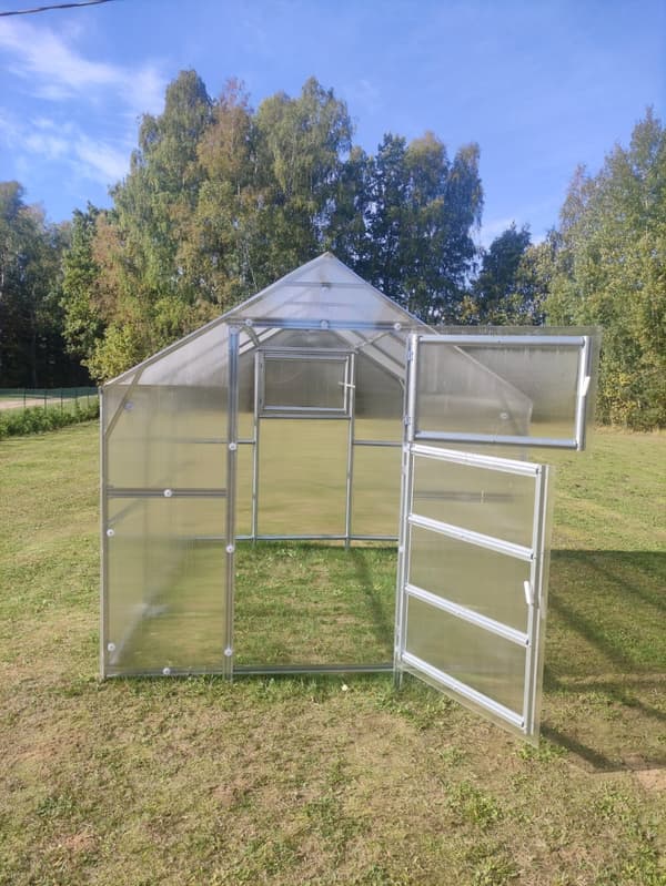 Drivhuse KLASIKA BERNARD 2,35x4 m med 6mm polycarbonat
