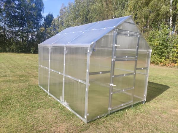 Drivhuse KLASIKA BERNARD 2,35x4 m med 6mm polycarbonat