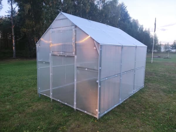 Drivhuse KLASIKA BERNARD 2,35x5 m med 6mm polycarbonat
