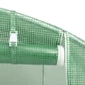 Pikkukuva 8 / 11: vidaXL Kasvihuone teräsrungolla vihreä 40 m² 8x5x2,3 m