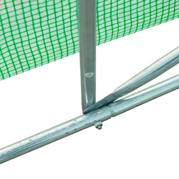 Rootz Folie Drivhus - Grøn - Jern, Pe - 177,16 cm x 118,11 cm x 78,74 cm