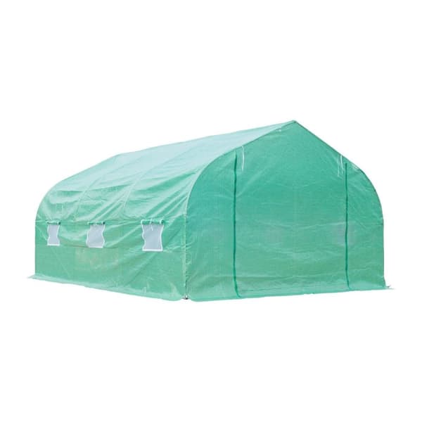 Rootz Folie Drivhus - Grøn - Jern, Pe - 177,16 cm x 118,11 cm x 78,74 cm