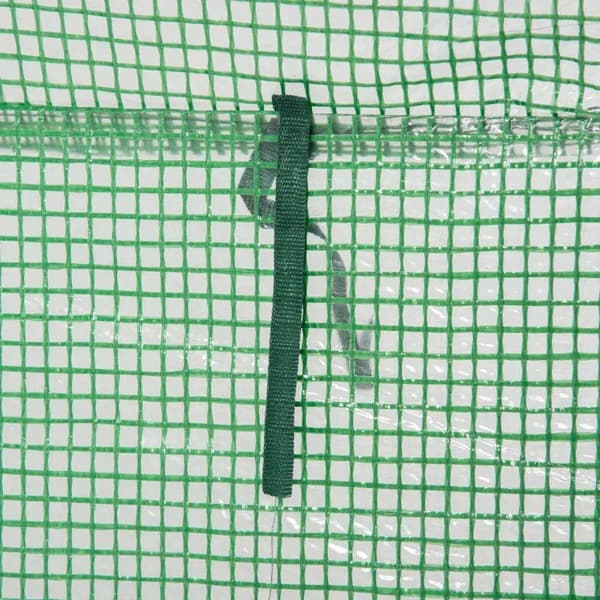 Rootz Drivhus - Tomathus - Koldramme med rulledør - Stål - Plastik - Grøn - 100x50x150cm