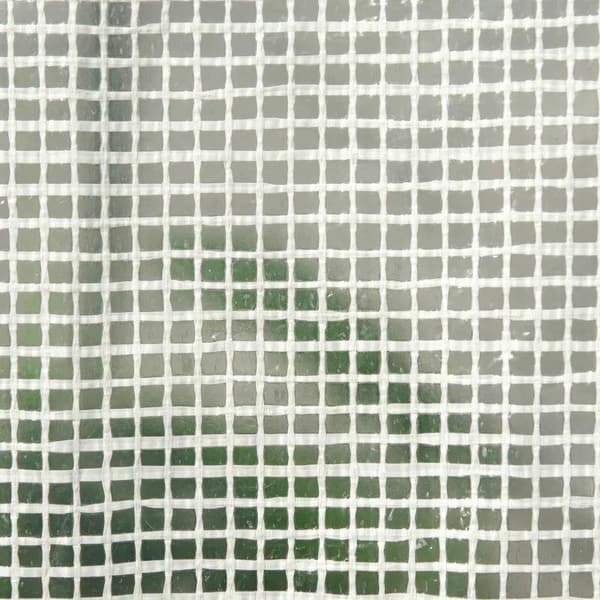 Rootz Drivhus - Vægdrivhus - Folie Drivhus - Tomat Drivhus - Med Mesh vindue - Med rulledøre - UV Beskyttelse - Hvid - 200 x 100 x 215 cm
