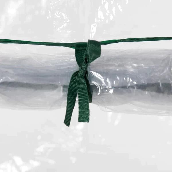 Rootz Greenhouse - Tomathus - Kallram med rulldörr - Bakgård - Balkong - Trädgård - Stål - Plast - Transparent - 100 x 50 x 150 cm