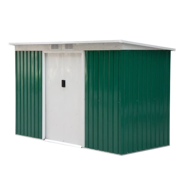 Rootz Værktøjsskur - Grøn - Lagen, Pp - 109,05 cm x 51,18 cm x 68,11 cm