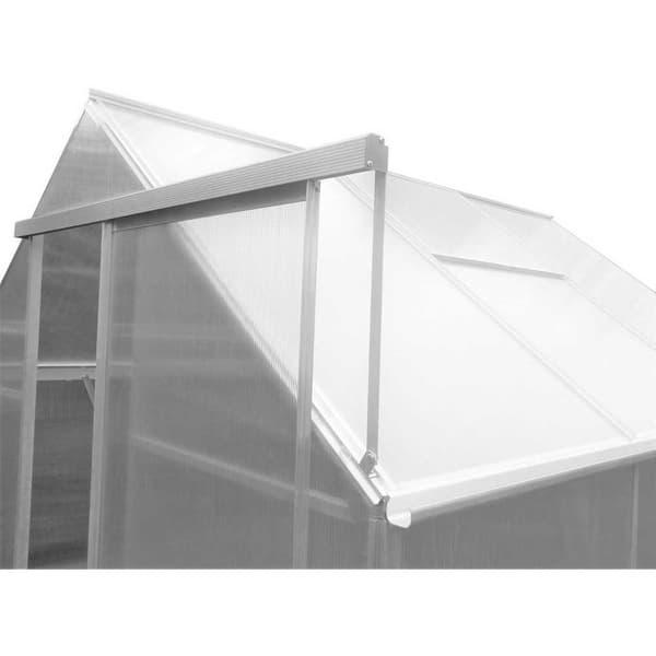 Gardiun Växthus Lunada 3 3.63m² Durchsichtig 193 x 188 x 190 cm