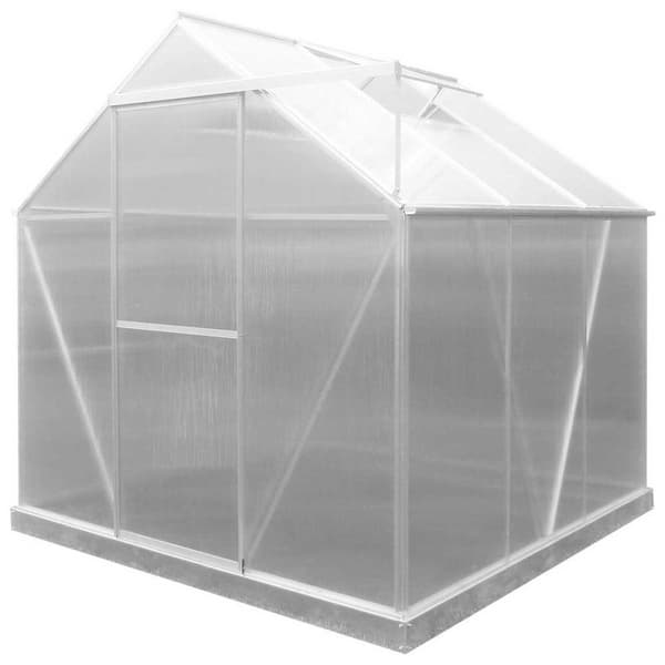 Gardiun Växthus Lunada 3 3.63m² Durchsichtig 193 x 188 x 190 cm