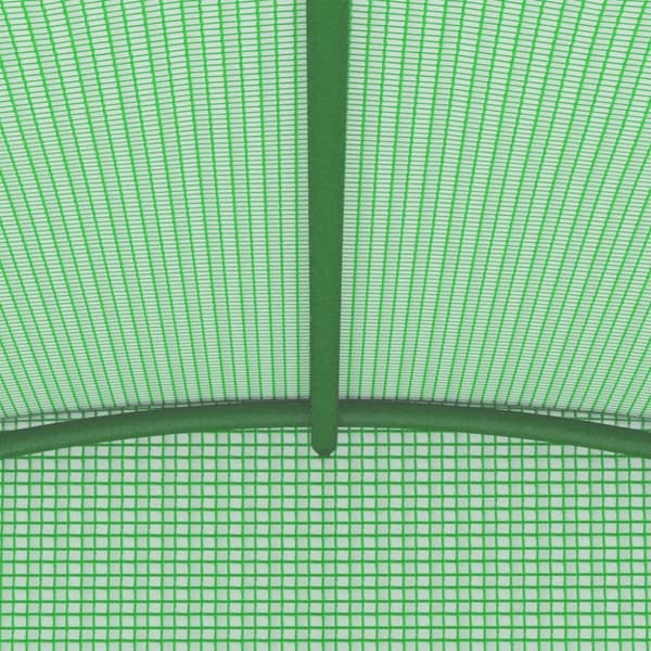 Växthus 6,86 m² 3,43x2x2 m