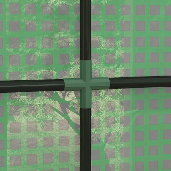 Rootz Lean-To Greenhouse - Kylmärunkoinen kasvihuone - Rullaovet - Kalvokasvihuoneet - Säänkestävä - Vihreä - 200cm x 80cm x 200cm