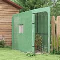 Pikkukuva 2 / 6: Rootz Lean-To Greenhouse - Kylmärunkoinen kasvihuone - Rullaovet - Kalvokasvihuoneet - Säänkestävä - Vihreä - 200cm x 80cm x 200cm