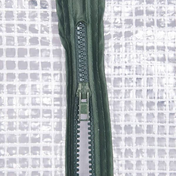Rootz Folie Växthus - Trädgårdsinhägnad - Växtskydd - UV-beständig - Enkel montering - Väderbeständig - 143cm x 73cm x 195cm