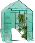 Miniatyrbild 1 av 9: Rootz Folieväxthus - Trädgårdsväxthus - Växtskydd - Optimal klimatkontroll - Hållbar konstruktion - Enkel montering - 143cm x 143cm x 195cm