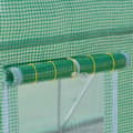Miniatyrbild 6 av 6: Rootz Premium Large Greenhouse - Trädgårdsinhägnad - Planthus - Optimal tillväxt, hållbar, enkel montering - 300 cm x 200 cm x 200 cm - Galvaniserat s