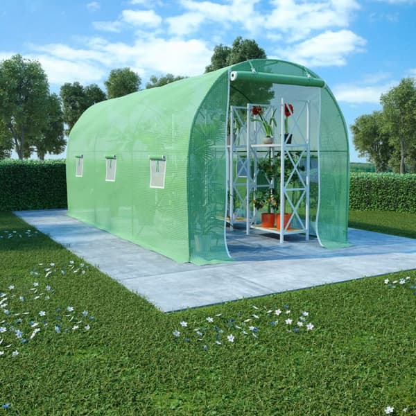 vidaXL drivhus 9 m² 4,5x2x2 m -  Drivhuse