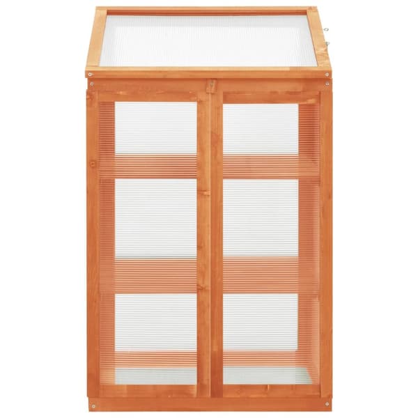vidaXL drivhus 60x45x100 cm fyrretræ -  Drivhuse