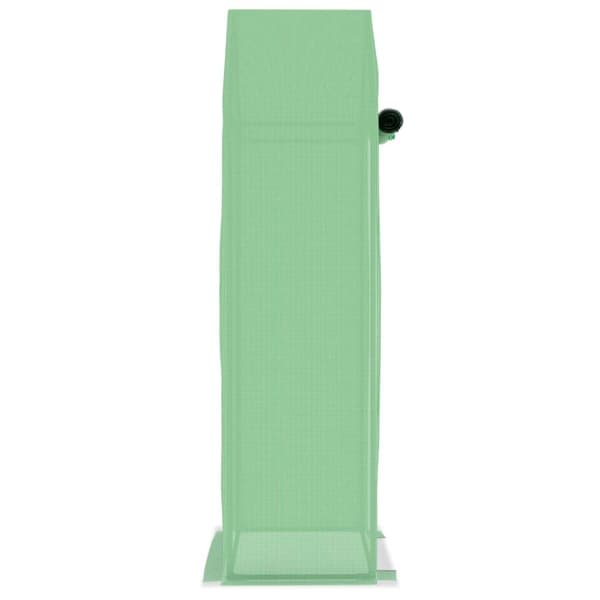 The Living Store drivhus med stålramme 0,5 m² 1x0,5x1,9 m -  Drivhuse